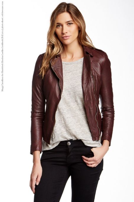 Maggi Caruthers Hautelook Muubaa Leather lookbook (Fall 2014) | Maggi ...