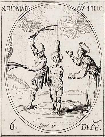 Denise, Dativa, Leontia, Tertius, Emilianus, Boniface, Majoricus, and Servus