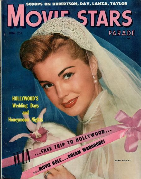 Esther Williams, Movie Stars Magazine June 1952 Cover Photo - United States