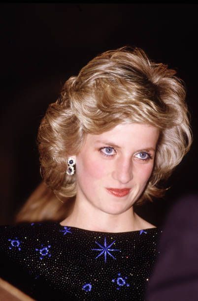 Princess Diana at a banquet given by the Mayor of Florence, Italy - 24 ...