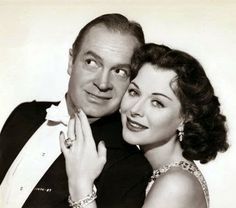Bob Hope and Hedy Lamarr