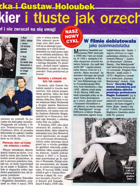 Gustaw Holoubek - Zycie na goraco Magazine Pictorial [Poland] (4 December 2014)