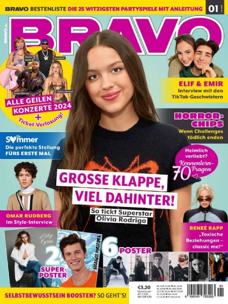 Olivia Rodrigo - Bravo Magazine Cover [Germany] (5 December 2023)