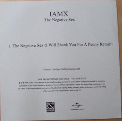 The Negative Sex - IAMX
