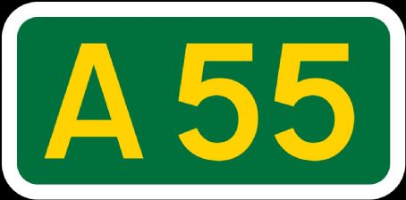 A55 road