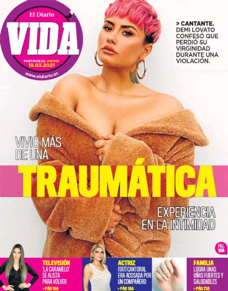 Demi Lovato - El Diario Vida Magazine Cover [Ecuador] (18 March 2021)