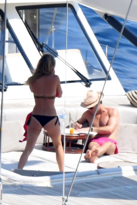 Annabelle Wallis in Bikini on a Yacht in Positano - FamousFix.com post.