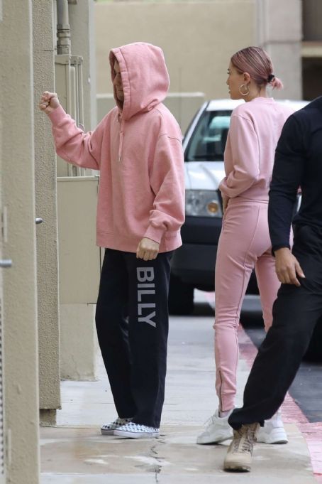 Hailey Baldwin and Justin Bieber – Arriving at West Valley Medical Center in Encino