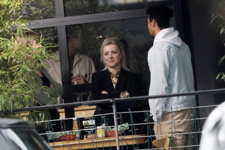 Brittany Snow – Filming ‘Not Dead Yet’ in Los Angeles