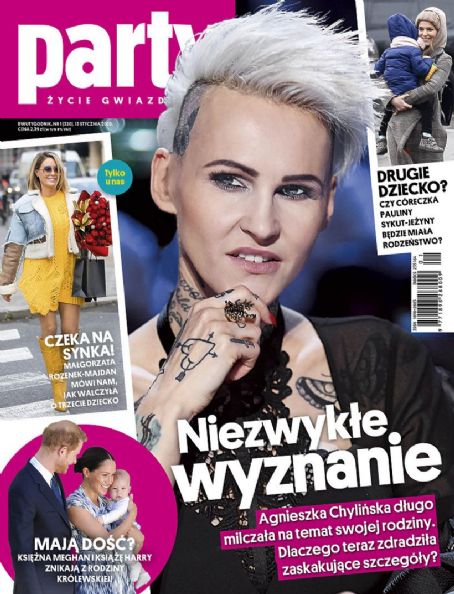 Agnieszka Chylinska Party Magazine 13 January 2020 Cover Photo Poland