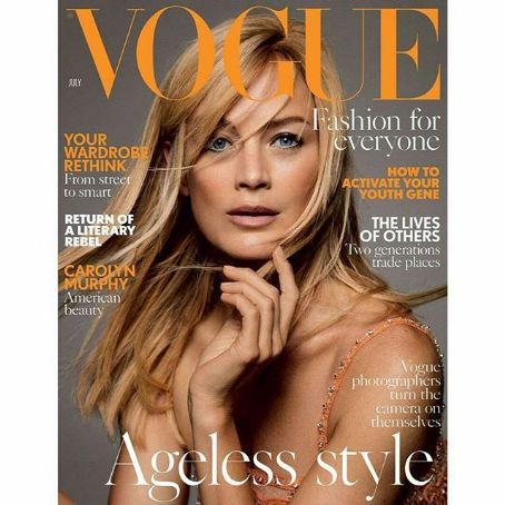 Vogue Magazine July 2017 Cover Photo - United Kingdom