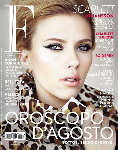 Scarlett Johansson - F Magazine Cover [Italy] (6 August 2024)