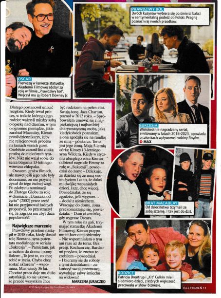 Kieran Culkin - Tele Tydzień Magazine Pictorial [Poland] (21 March 2025)