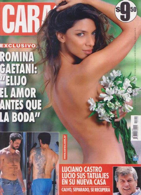 Romina Gaetani Sex Video - Romina Gaetani, Caras Magazine 22 February 2011 Cover Photo ...