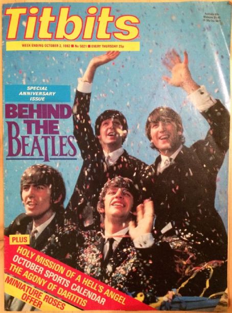 The Beatles, Titbits Magazine 02 October 1982 Cover Photo - United Kingdom