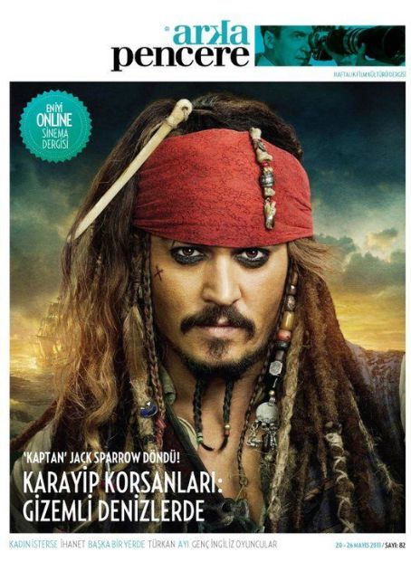 Johnny Depp - Arka Pencere Magazine Cover [Turkey] (20 May 2011)