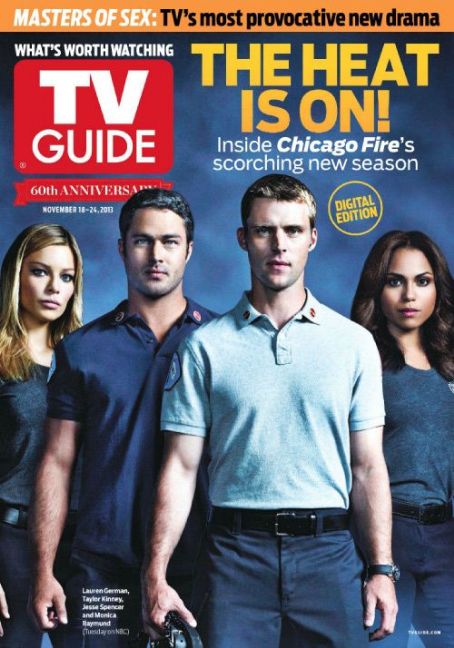 Chicago Fire - TV Guide Magazine Cover [United States] (18 November 2013)