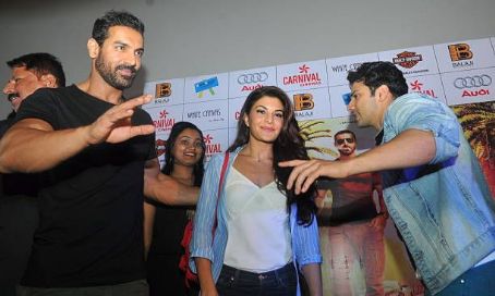 Star Cast Of Movie Dishoom Visits Indore For The Promotions