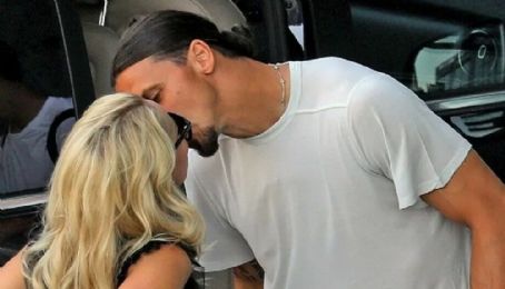 Zlatan Ibrahimovic and Helena Seger