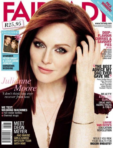 Julianne Moore, Fairlady Magazine June 2012 Cover Photo - United States