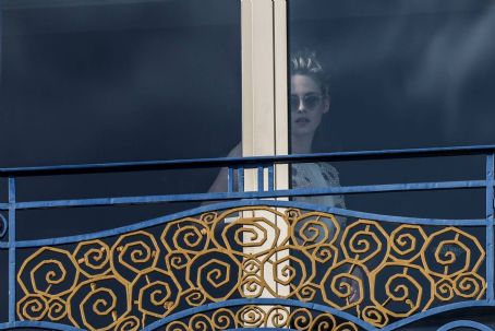 Kristen Stewart – seen inside the Martinez Hotel in Cannes, France