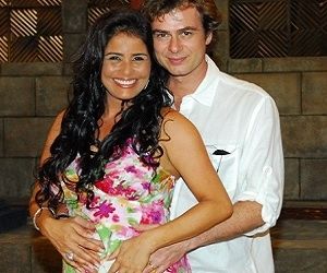 João Vitti and Valeria Alencar