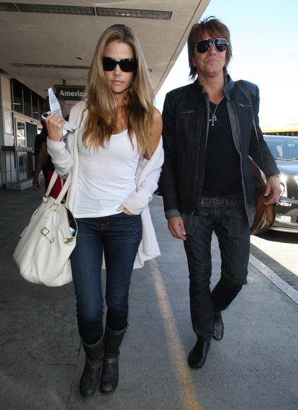 Denise Richards & Richie Sambora arrived in Nashville on June 5th, 2012 ...