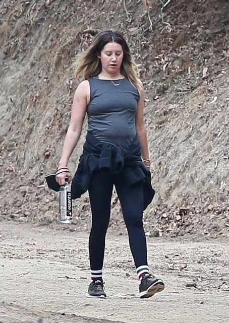 Ashley Tisdale – Out for hike in Los Feliz