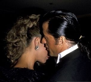 Sylvester Stallone and Vanna White