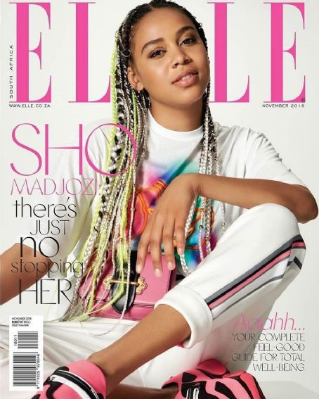 Sho Madjozi, Elle Magazine November 2018 Cover Photo - South Africa