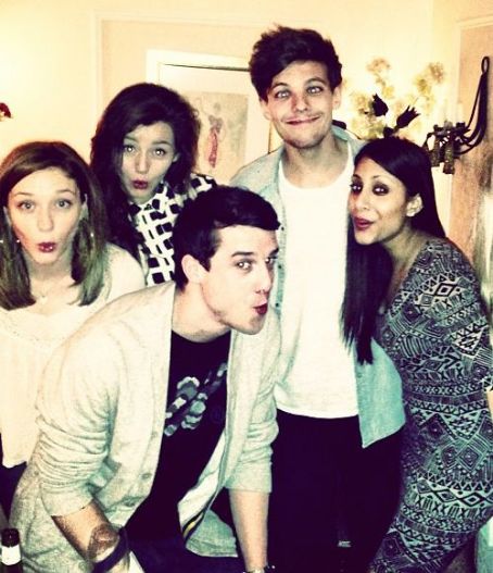 Louis Tomlinson and Eleanor Calder