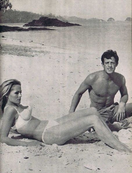 Ursula Andress and Jean-Paul Belmondo