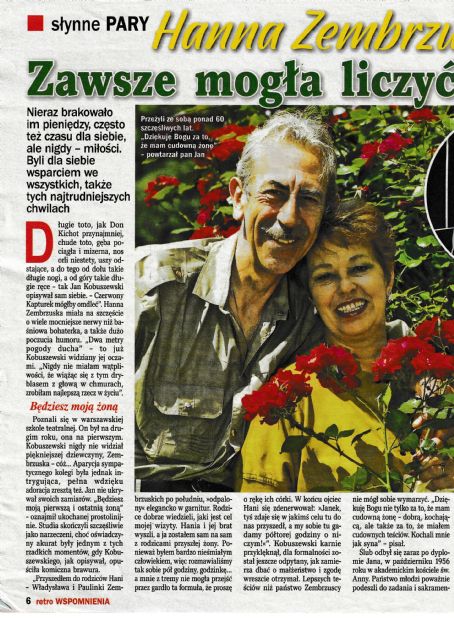 Hanna Zembrzuska and Jan Kobuszewski