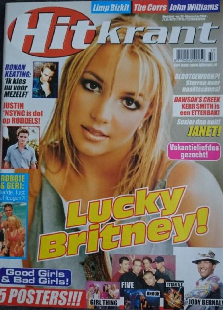 Robbie Williams, Britney Spears, Geri Horner, Justin Timberlake, Ronan ...