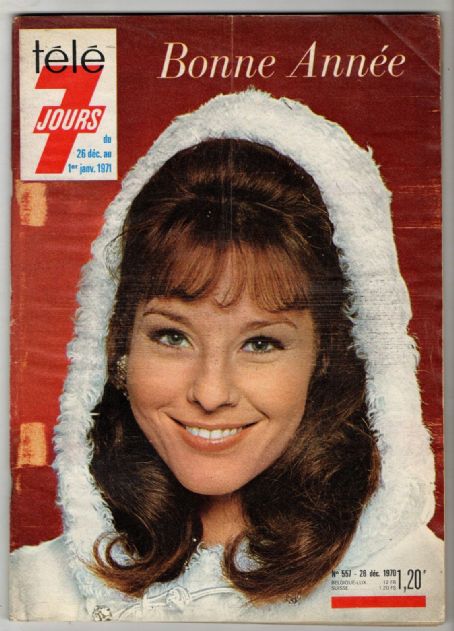 Denise Fabre, Télé 7 Jours Magazine 26 December 1970 Cover Photo - France