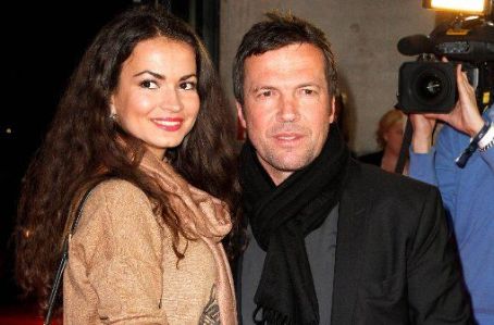 Lothar Matthäus and Anastasia Kimko