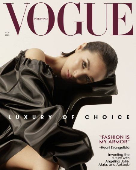 Heart Evangelista, Vogue Magazine November 2023 Cover Photo - Philippines