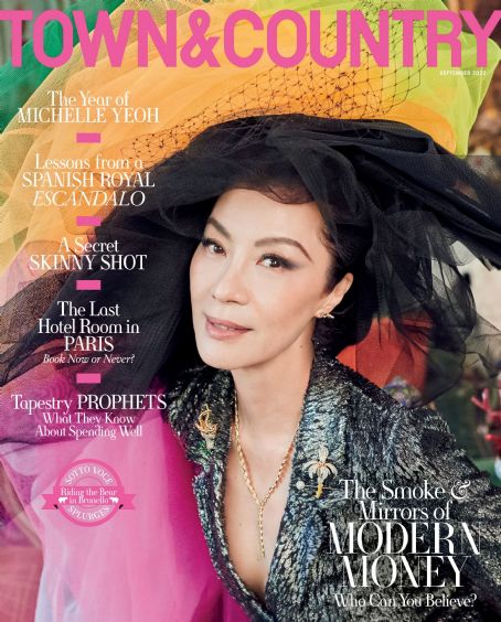 Michelle Yeoh, Town & Country Magazine September 2022 Cover Photo ...