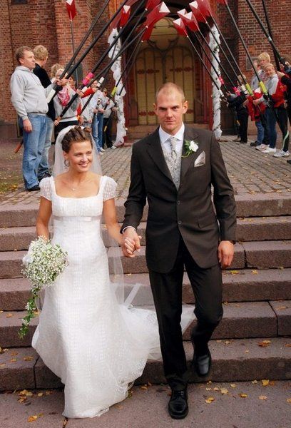 Olaf Tufte and Aina Pedersen - Marriage