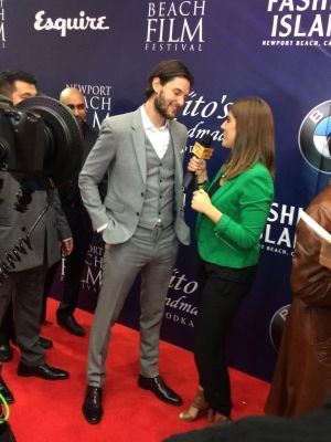 Ben Barnes -2015-Jackie & Ryan Newport Beach Premiere