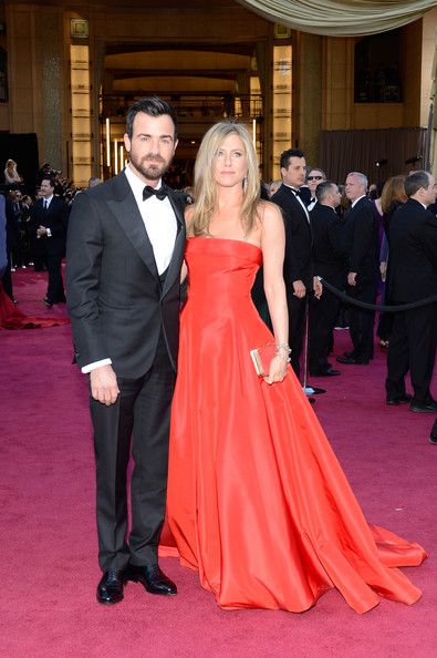 Justin Theroux and Jennifer Aniston At The 85th Annual Academy Awards (2013)