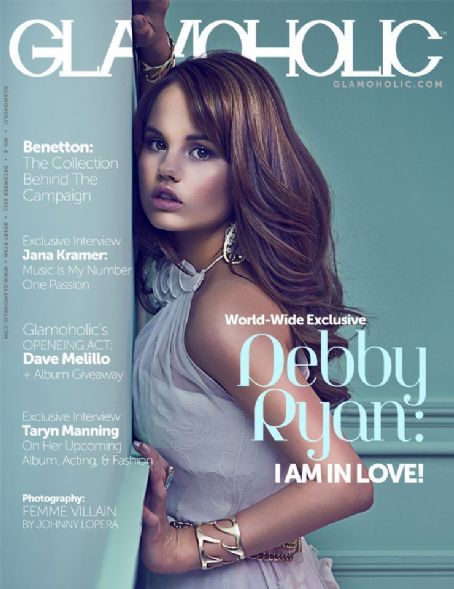 Debby Ryan Glamoholic Magazine December 2011 Cover Photo United States 