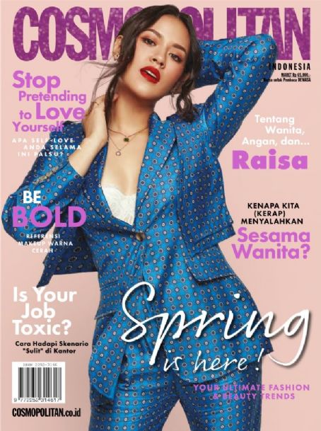 Raisa Andriana, Cosmopolitan Magazine March 2020 Cover Photo - Indonesia