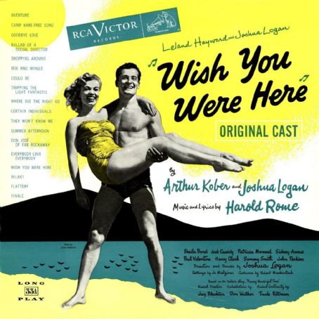 Wish You Were Here 1952 Original Broadway Cast Starring Jack Cassidy