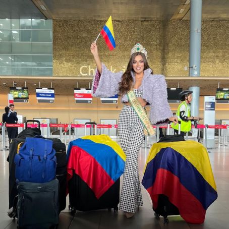 María Alejandra López- Departure from Colombia for Miss Grand ...