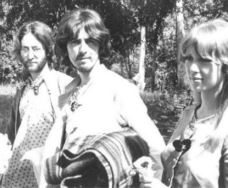 George Harrison And Pattie Boyd The Beatles Meeting With The Maharishi 