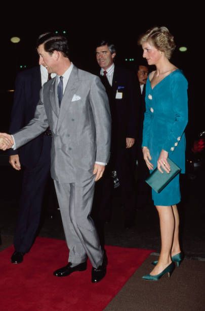 Princess Diana at a reception, held at the British Embassy in Jakarta ...
