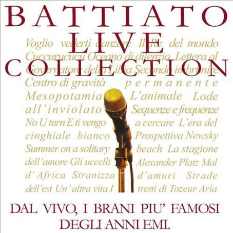 Franco Battiato - Live Collection