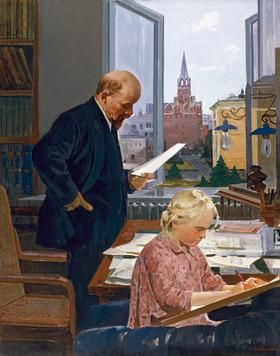 Lenin in Kremlin (painting)