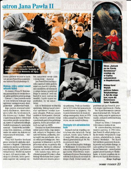 Pope John Paul II - Dobry Tydzień Magazine Pictorial [Poland] (14 April 2025)